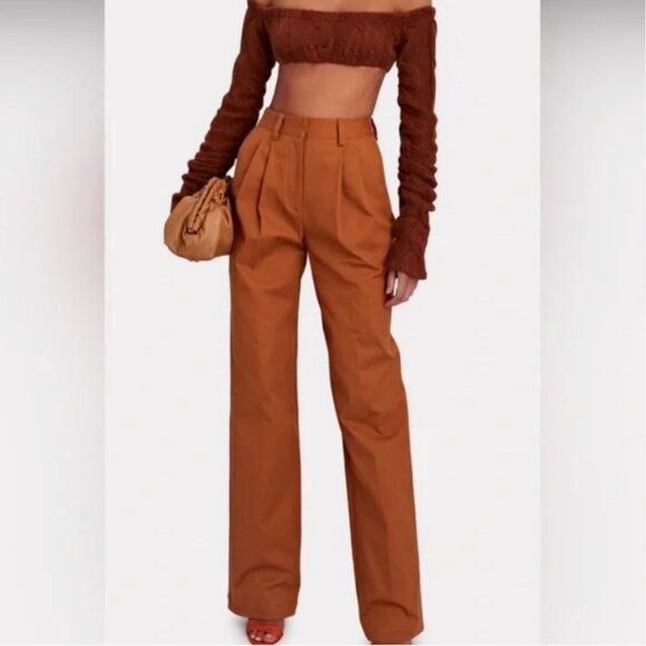 NWT Aknvas Intermix Brown Russet O'Connor Pant 6 - Picture 2 of 8